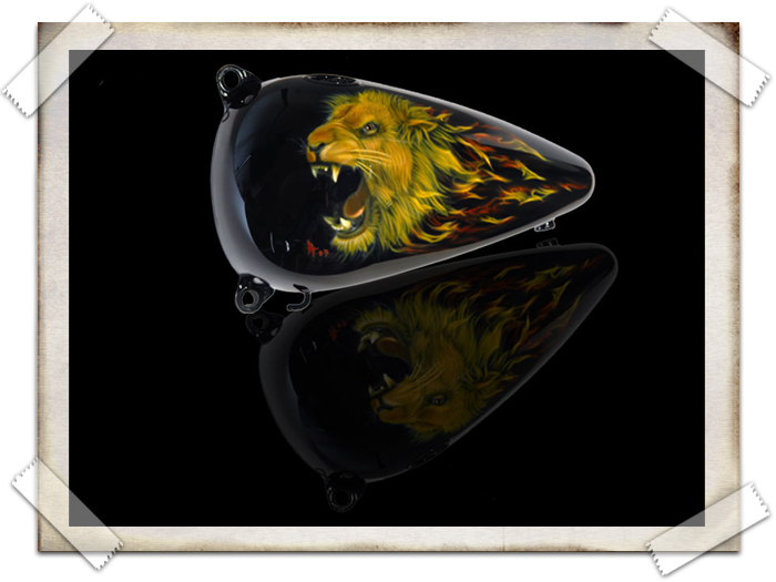 harley tank loewe true fire